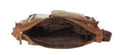 Kožená taška Greenburry Hunting 1763AM-25 hnědá