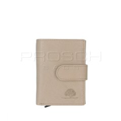 Kožená peněženka na karty Greenburry 1150-11 Cream