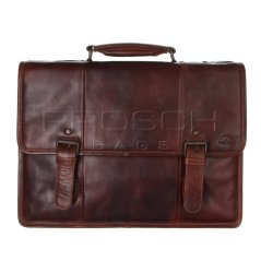 Kožená aktovka Greenburry BTK 1306-25 cognac