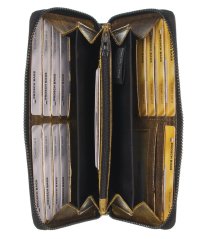 Dámská kožená peněženka na zip Greenburry 2150-45