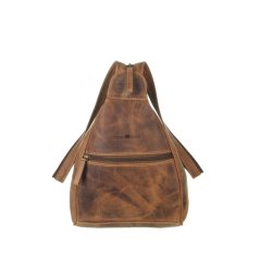 Kožený batoh Greenburry 1717-25 hnědý