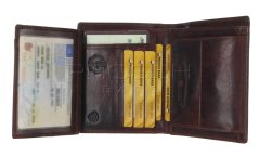 Kožená peněženka Greenburry BTK RFID 1313-25 cgn