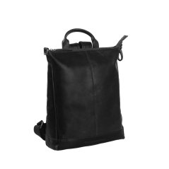 Kožený batoh Chesterfield Saar C58.026100 černá