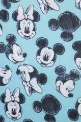 Obal na cestovní kufr Samsonite Mickey/Minnie M Bl