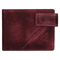Kožený vizitkář Lagen RX-10/D Plum/Fuchsia