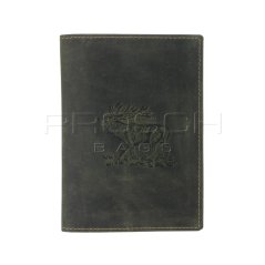 Kožená dokladovka Greenburry 328-Stag-30 olivová