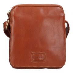 Pánská crossbody taška Lagen BLC-24-2776 koňak