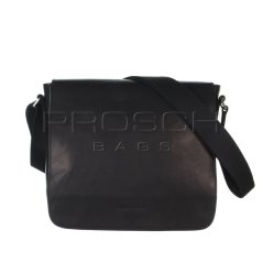 Kožená taška Greenburry 1107-20 Black