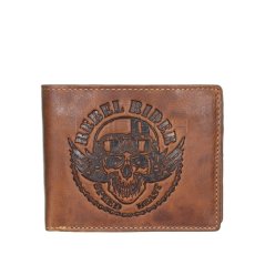 Kožená peněženka s řetězem Grenburry Rebel 1796-RR