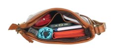 Kožená crossbody kabelka Greenburry Colum. 2508-24