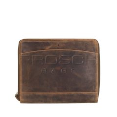 Kožená spisovka Greenburry 1721B-25 hnědá