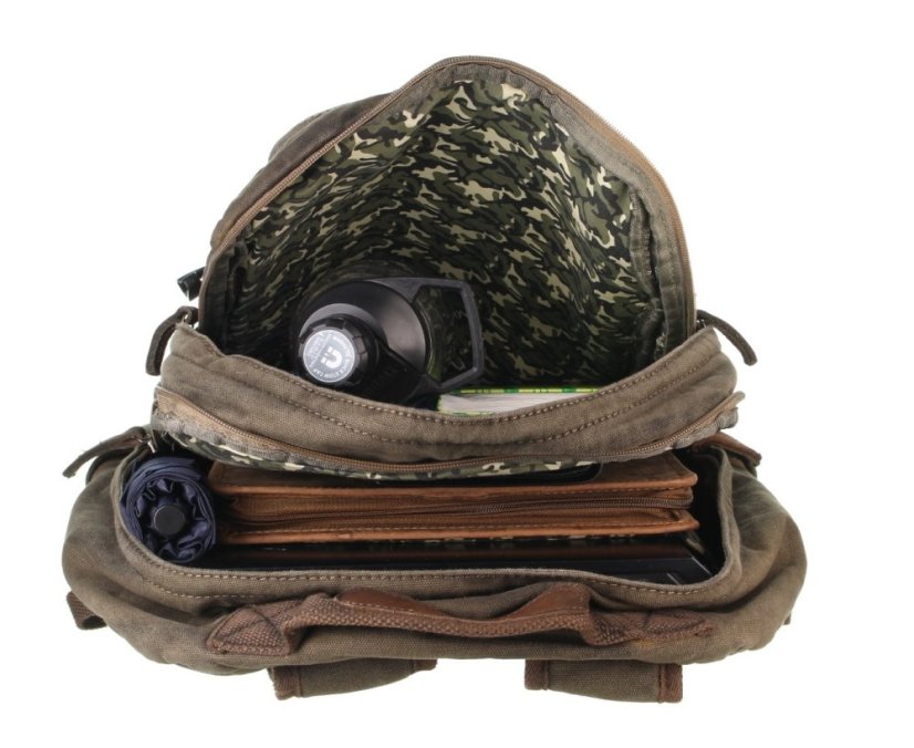 Plátěný batoh Greenburry Vintage Aviator 5889-30