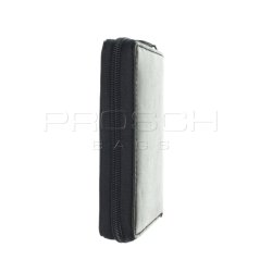 Kožená peněženka na zip Greenburry 1126-20 Black