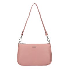 Malá kožená crossbody kabelka Lagen LG-775 Růžová