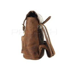 Kožený batoh Retro Greenburry 1689S-25 hnědý