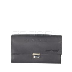 Kožená kasírka Greenburry1785-BL-20 černá