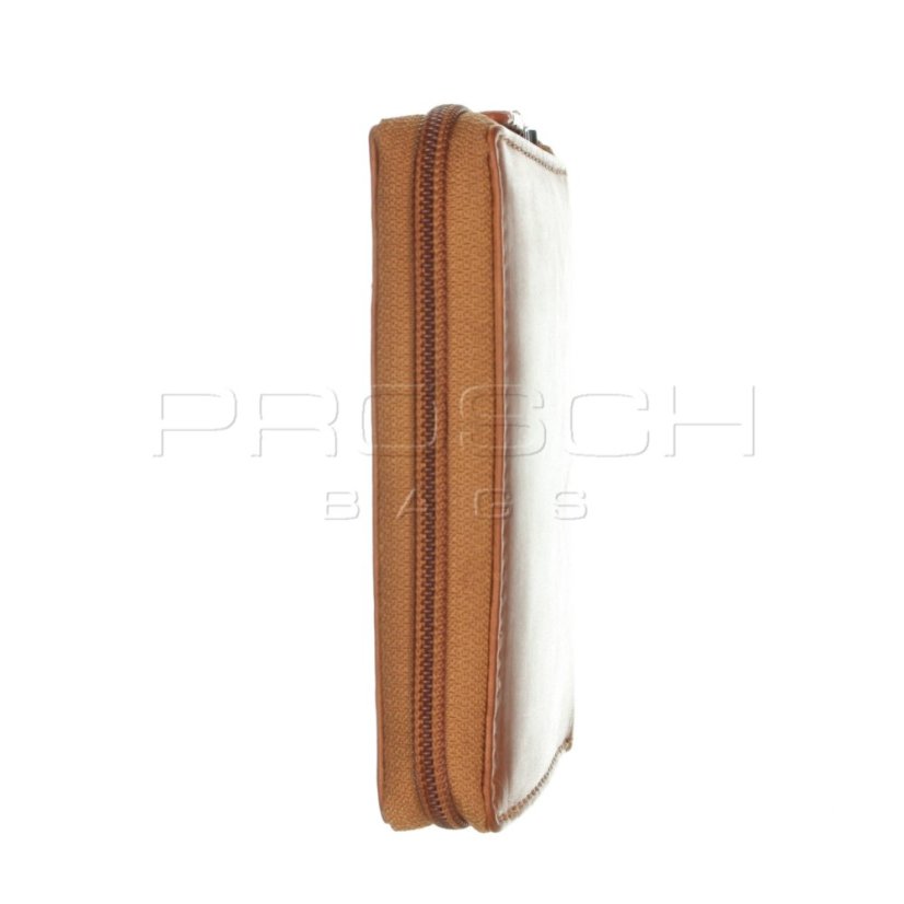 Dámská kožená peněženka RFID 1086-24 Teak Brown