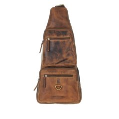 Kožený batůžek Greenburry 1613-25 hnědý