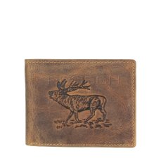 Kožená peněženka Greenburry 1705-Stag-25 hnědá