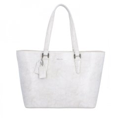 Kožená shopperka Noelia Bolger NB 0047 OW Off Whi