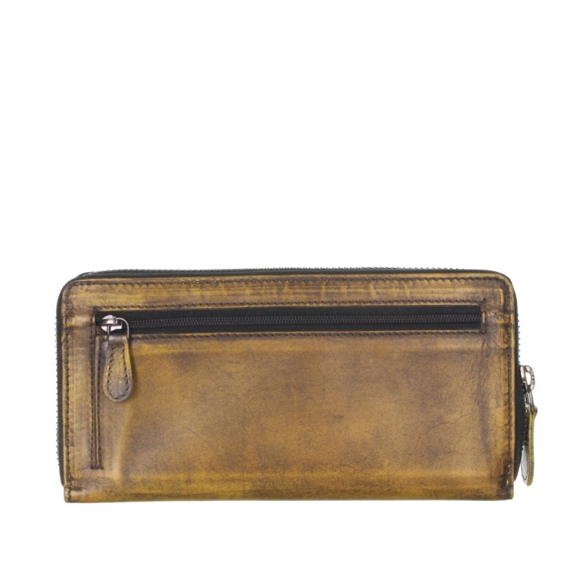 Dámská kožená peněženka na zip Greenburry 2150-45