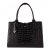 Kabelka na notebook Socha Croco-Jet Black 15,6 "