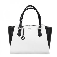 Kabelka na notebook SOCHA C. Black/White 14”-15,6”