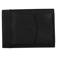 Kožená pěněženka Lagen na drobné mince 1309 černá