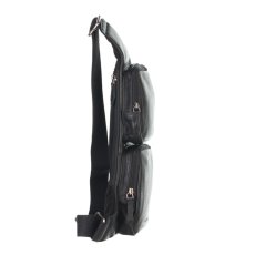 Kožený bodybag Greenburry 1543-20 černý