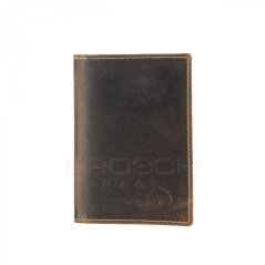 Kožená dokladovka Greenburry 1794-25 hnědá