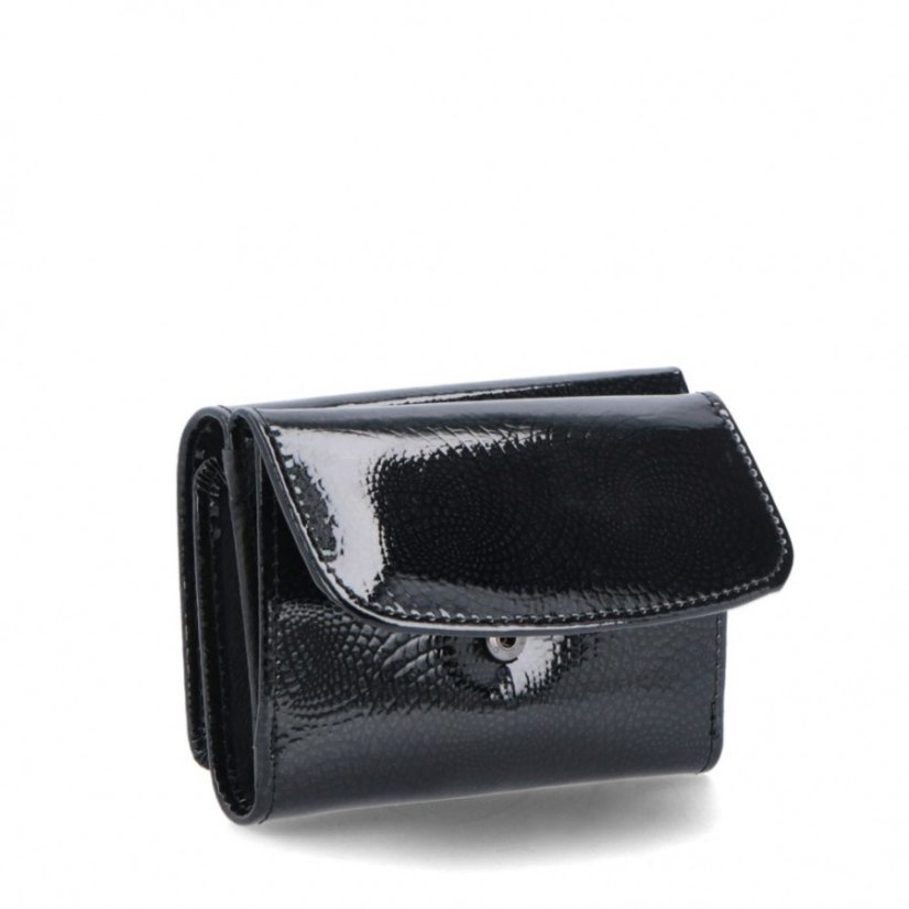 Dámská kožená peněženka Carmelo 2106 N C černá