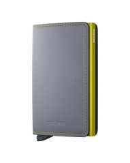 Slimwallet Secrid Matte SM-Grey & Lime