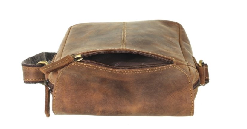 Kožená taška Greenburry Revolv. Bag Small 1694A-25