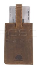 Kožené pouzdro na karty Greenburry 1614-RFID-25 hn