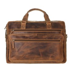 Kožený weekender 17" notebook Greeburry 1539-25