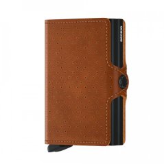 Twinwallet Secrid Perforated Cognac