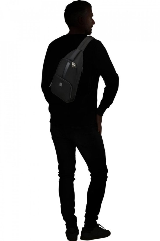 Batoh/Crossbody bag Samsonite Sacksquare M Black