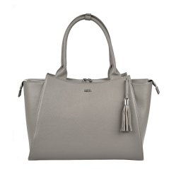 Kožená kabelka na notebook Socha Dia Caddy Grey -1