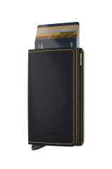 Slimwallet Secrid Black/Ochre