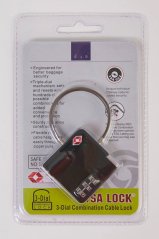 TSA zámek na kufr s číselným kódem D&N 4443-99