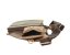 Kožený Body-Crossover Bag Greenburry 1559-25 hnědý