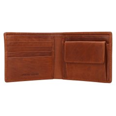 Pánská kožená peněženka Lagen 12405 hnědá