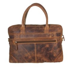 Kožená taška na notebook Greenburry 1646-25