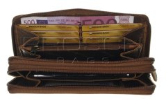 Kožená peněženka  Greenburry 1831-25 hnědá