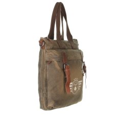 Plátěná kabelka Greenburry 5900-30 khaki