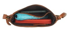 Kožená crossbody kabelka Greenburry Colum. 2513-24