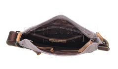 Vintage konopná taška přes rameno 5927-29 šedá