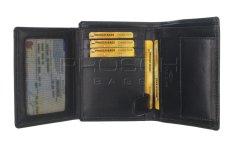 Kožená peněženka Greenburry XXX-10/2 Black