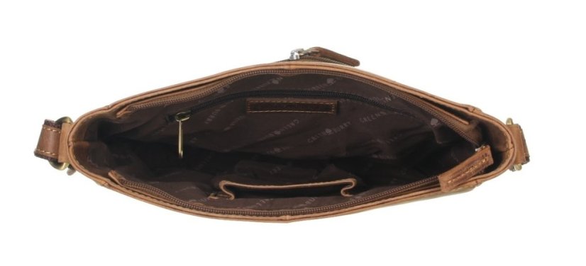 Kožená crossbody vintage kabelka Greenburry 1532-2