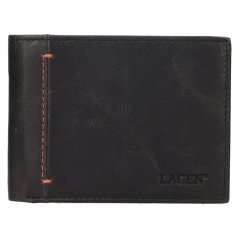 Pánská kožená peněženka Lagen 12519 černá